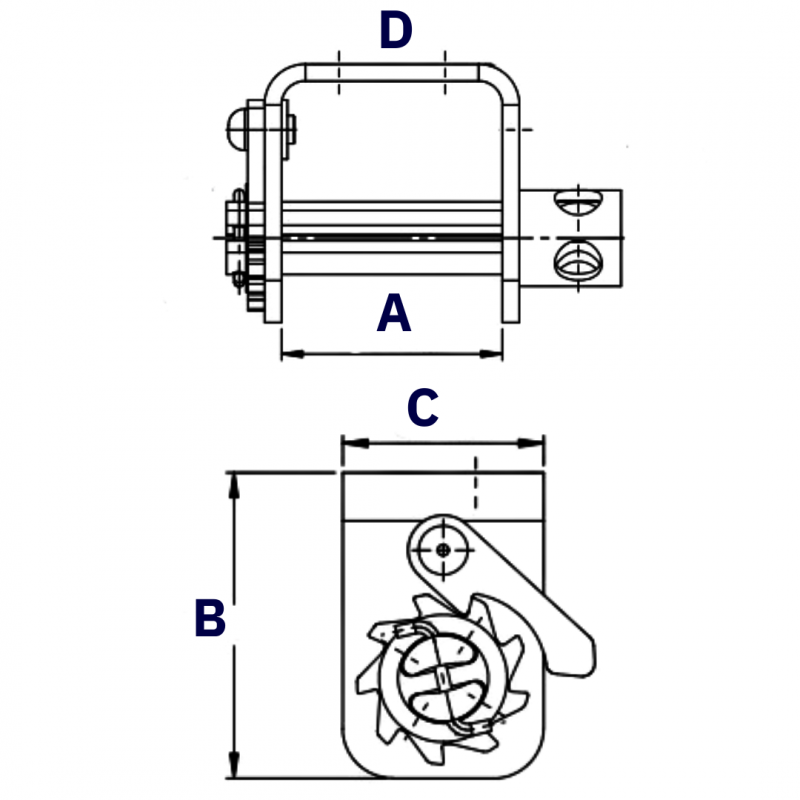 Fixed Ratchet 100mm 2