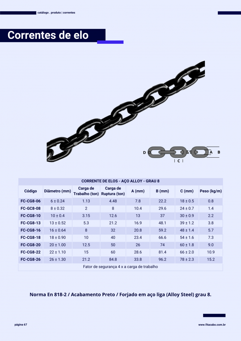 Cargo Lashing Set 50mm - 3,000kg to 5,000kg 10